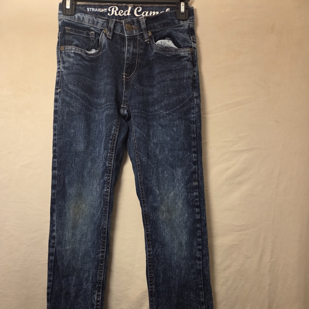 Red Camel Blue Straight Jeans Classic Style
